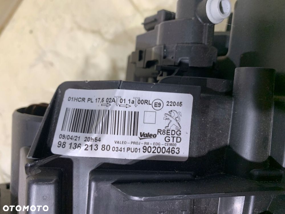 LAMPA LEWA LED PEUGEOT 508 II 9813621380 - 8
