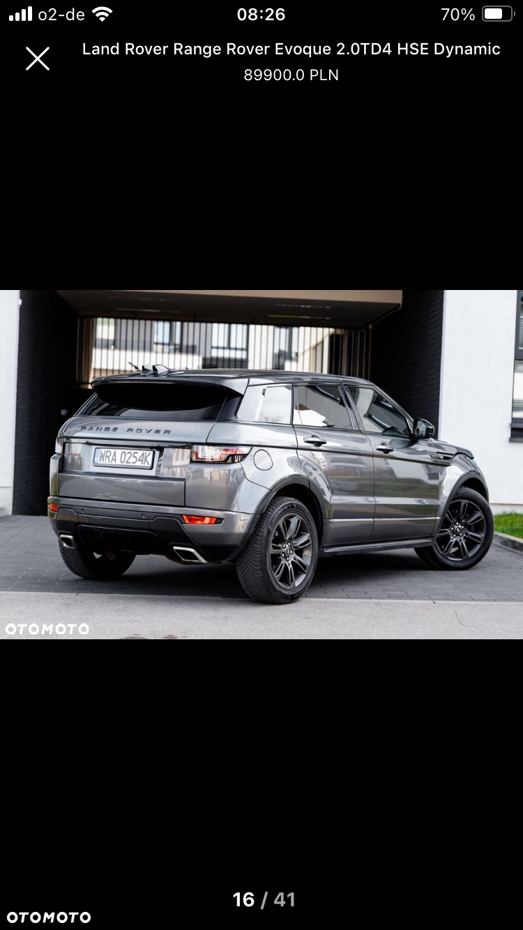 Land Rover Range Rover Evoque 2.0TD4 HSE Dynamic - 16