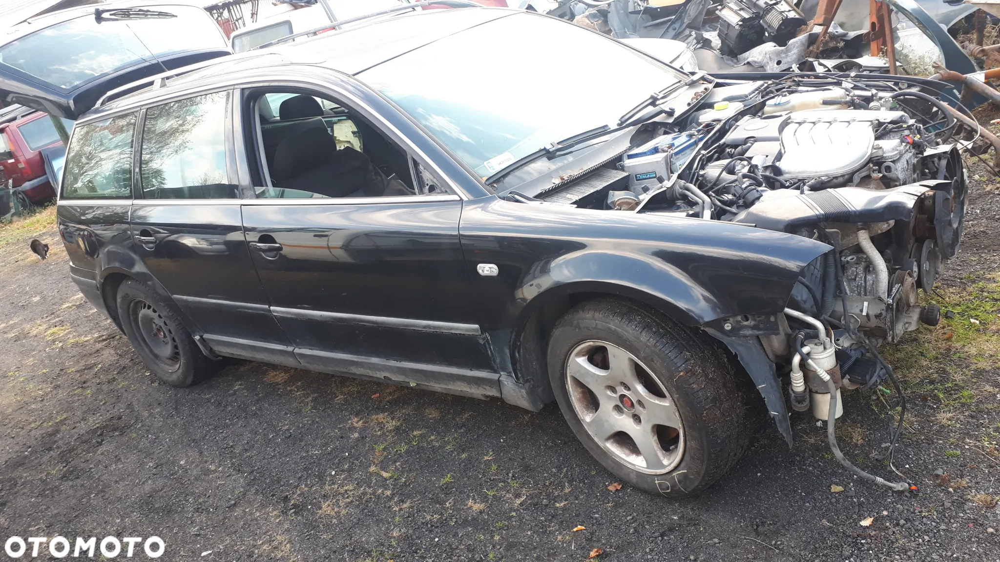 VW PASSAT B5 LIFT części Kanapa tył Boczki Drzwi Szyby Zawieszenie Koła - 4