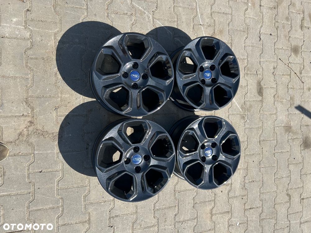 Alufelgi Ford 16 cali 4x108 Fiesta Ecosport czarne oryginalne - 10