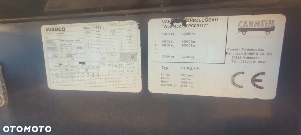 Carnehl CHKS/HH, TERMOMULDA, Asfalt, z Niemiec, BRUTTO - 7