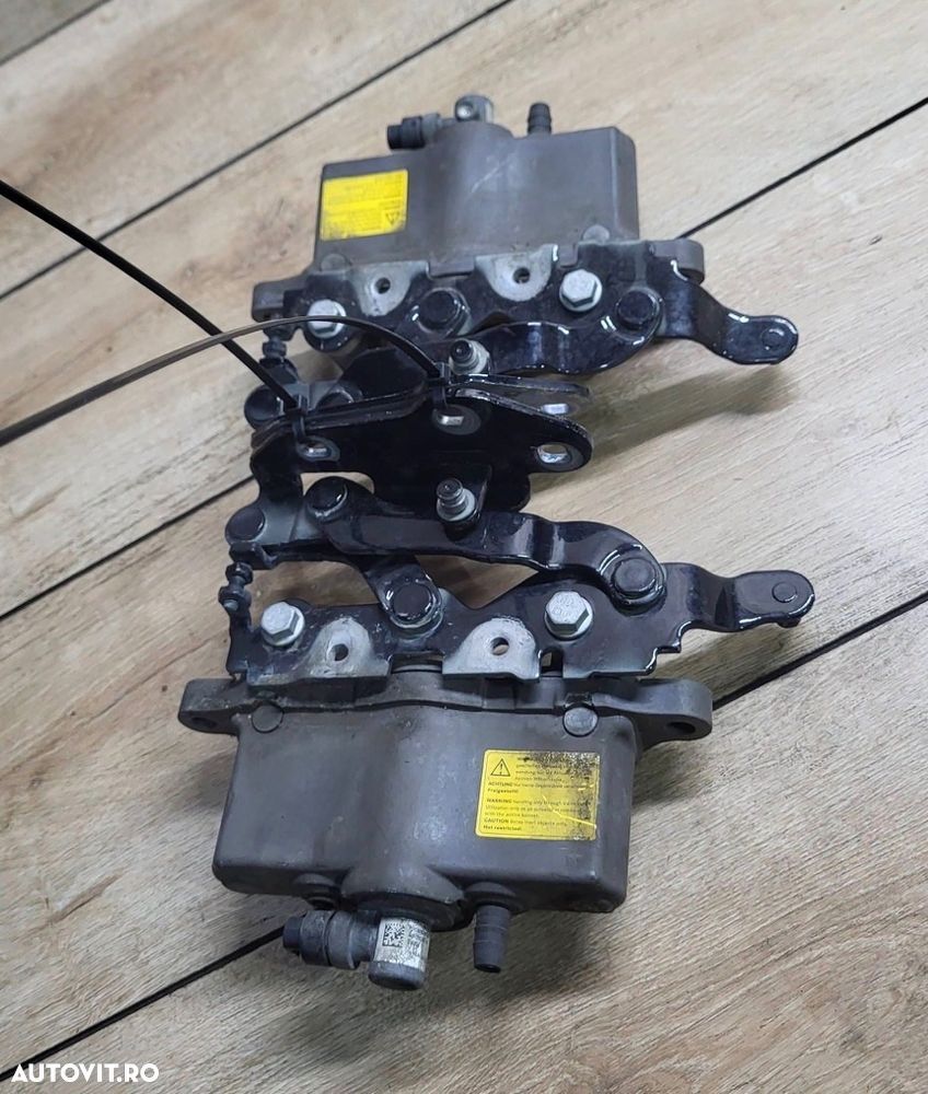 Set balamale capotă Mercedes E-Class W212 – stânga + dreapta (A2129067701 / A2129067801) capse pirotehnice capota față - 1