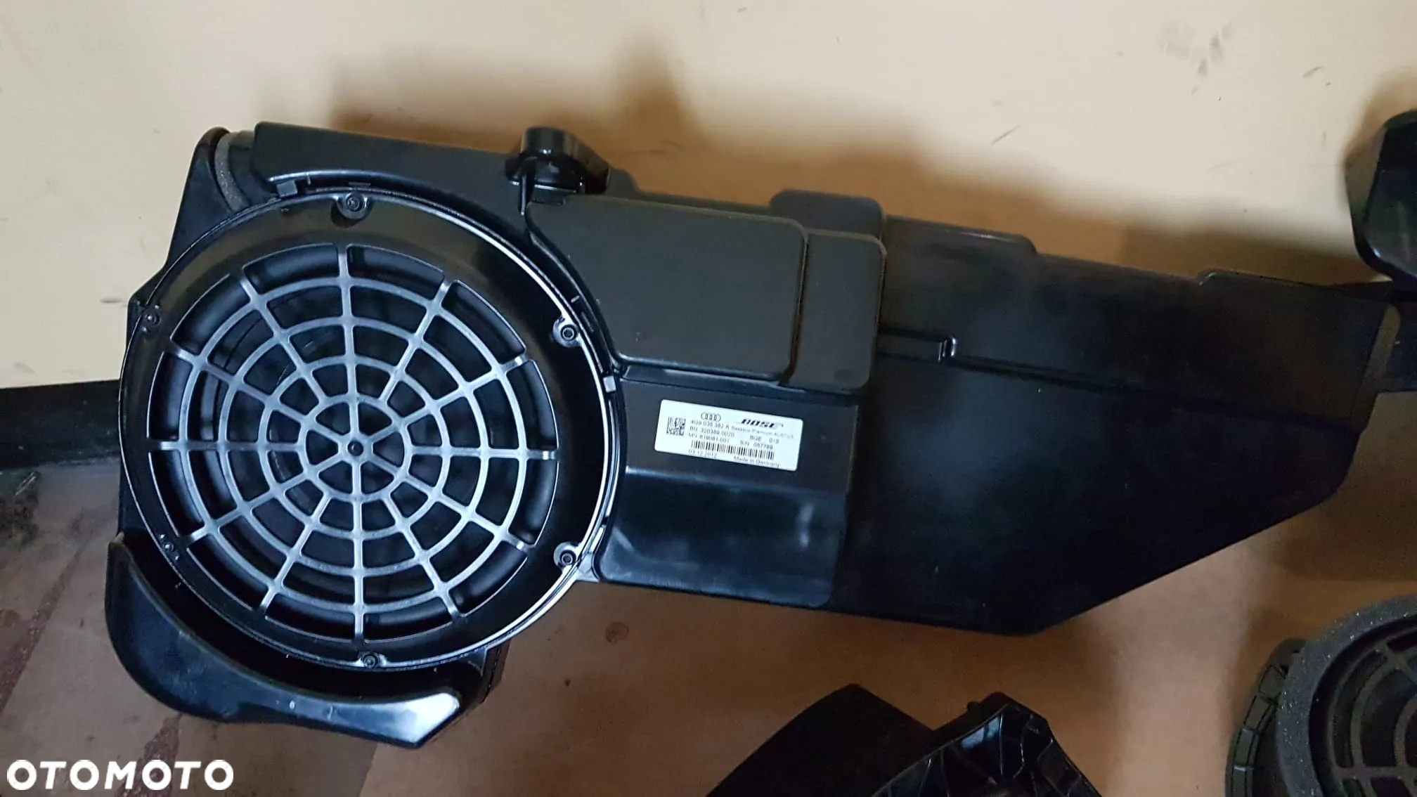 AUDI A6 C7 GŁOŚNIKI  WZMACNIACZ SUBOOWEF SUBWOOFER BOSE POJEDYNCZO AVANT - 8