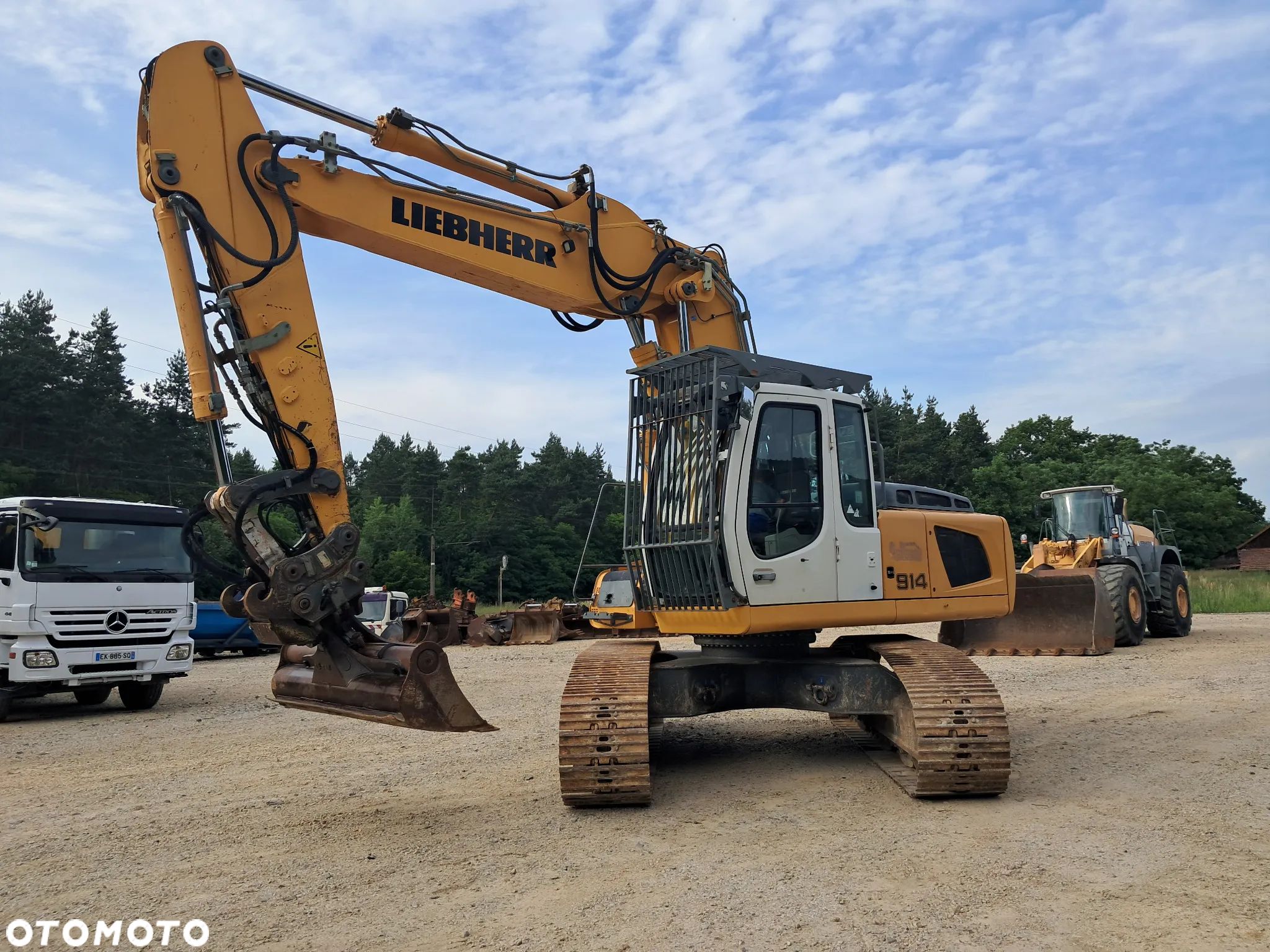 Liebherr R914C   Koparka Gąsienicowa Likufix - 1
