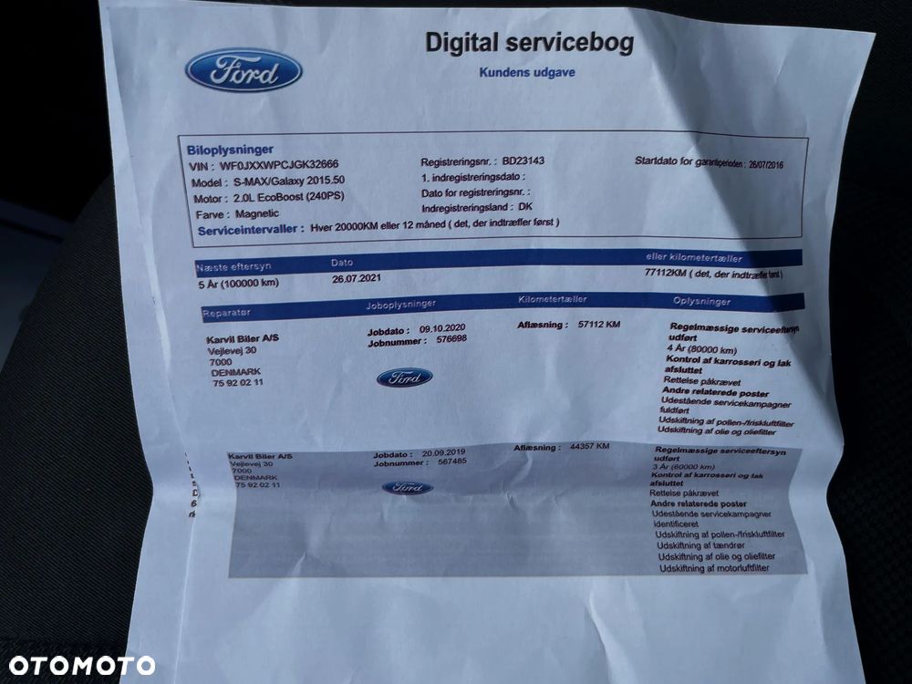 Ford S-Max 2.0 EcoBoost Titanium - 41