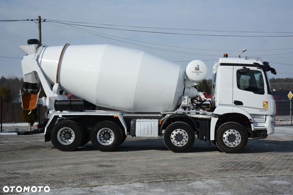 Mercedes-Benz Arocs 3243 / 2021r / 9 m3 / 2 Radia / Putzmeister / 163215 km - 8