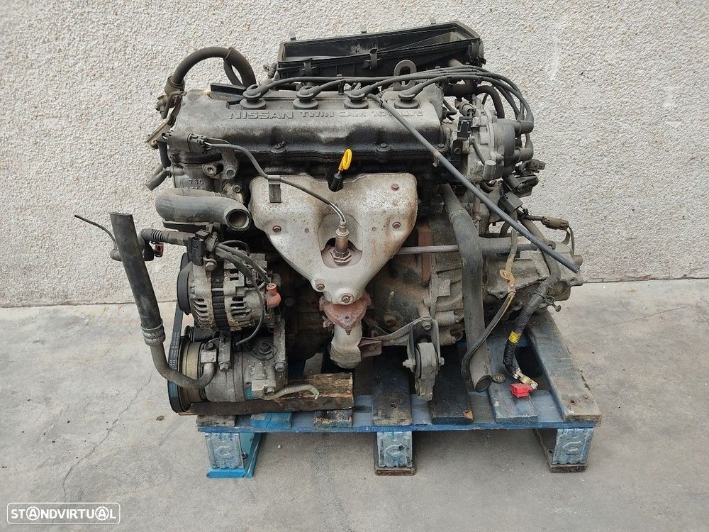 MOTOR COMPLETO NISSAN SUNNY III 1993 -GA16DE - 1