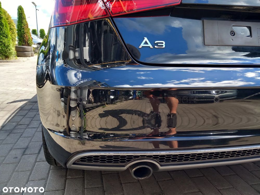 AUDI A3 8V ZDERZAK TYLNY TYŁ S-LINE PARKTRONIC PDC KOLOR: LY9T - 6