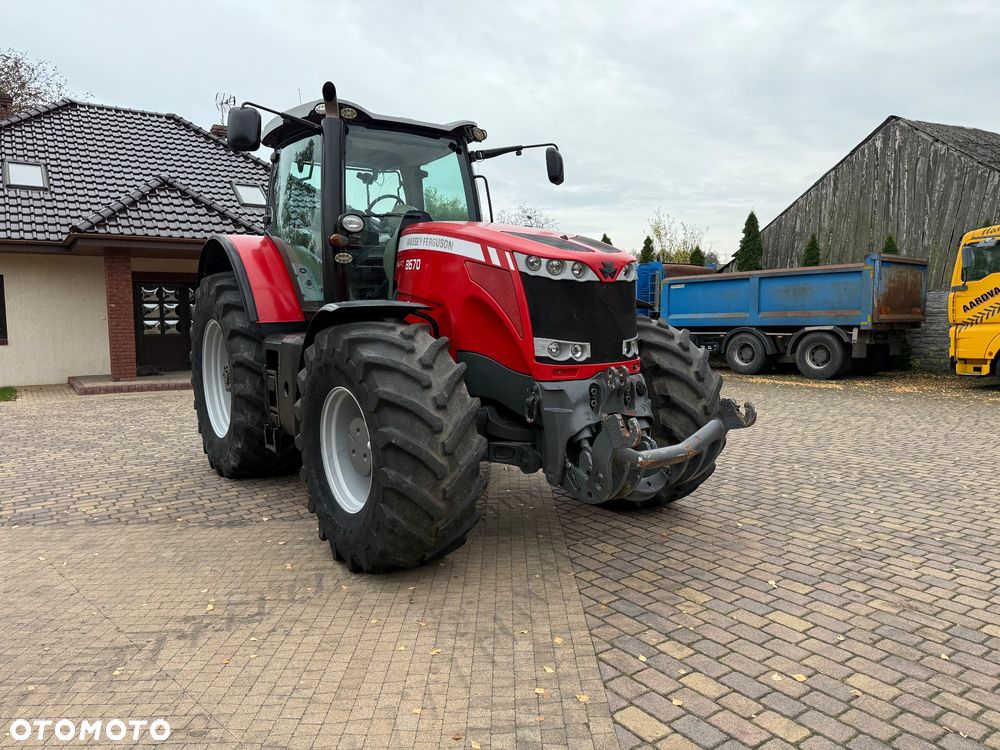 Massey Ferguson 8670  Dyna VT  tylko 5000 mth isobus uszkodzona uszczelka - 8