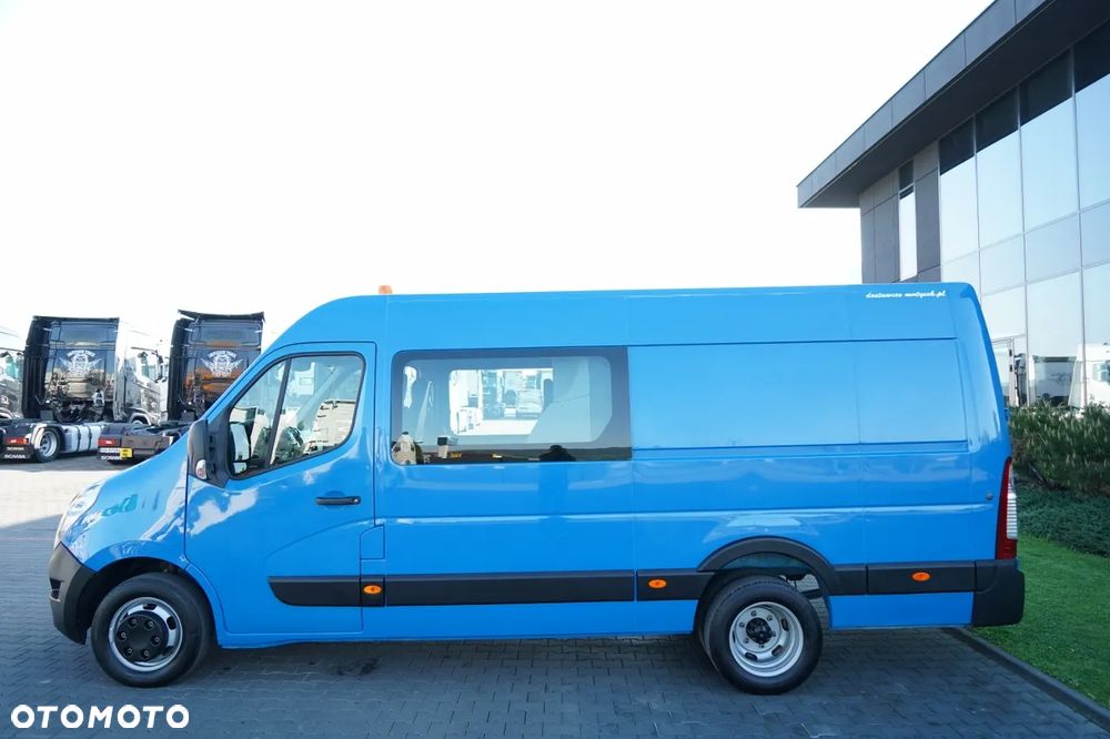 Renault MASTER / BLASZAK / FURGON / BRYGADÓWKA 7 MIEJSC  / SPROWADZONY - 7