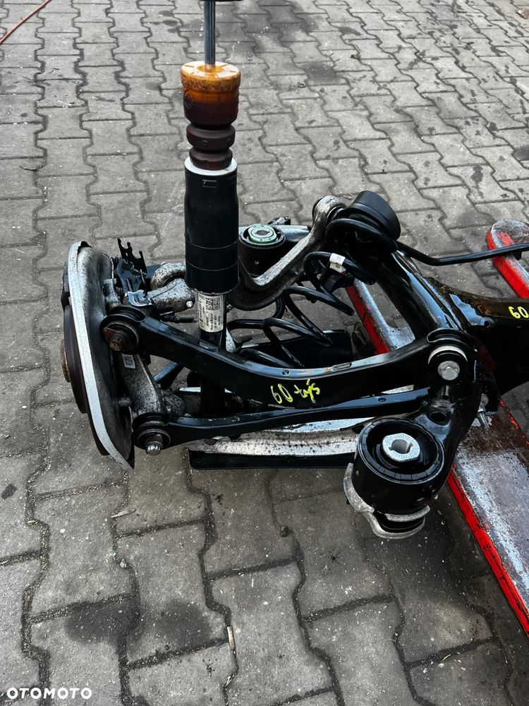 Audi A4 B9 8W Sedan Wózek Sanki Belka Zawieszenie Zwrotnice Tył Kompletne8W0505235AM 8W0505432P 8W9035E 60 TYS - 2