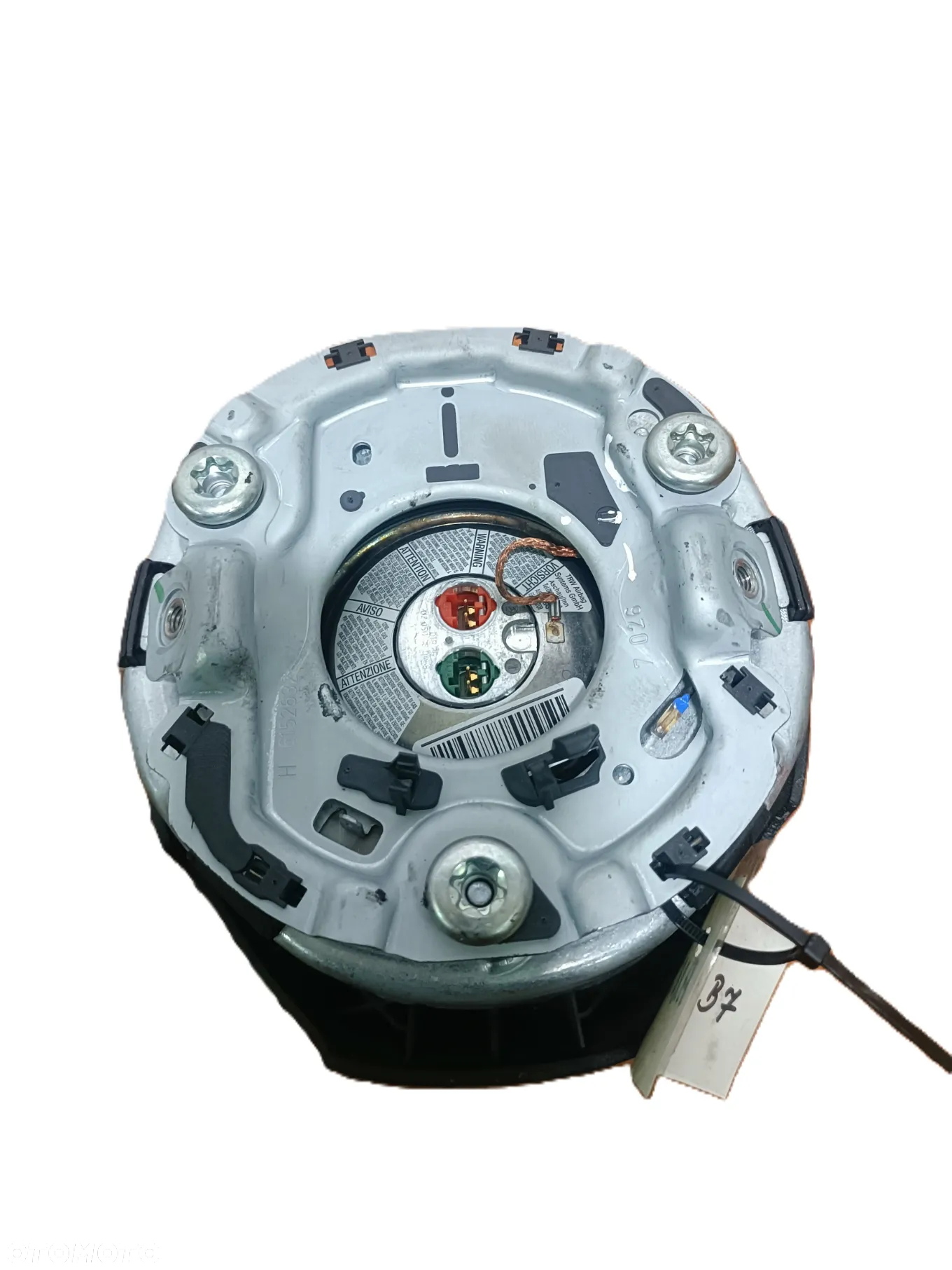AUDI A4 B7 04-07 PODUSZKA POWIETRZNA AIRBAG KIEROWCY KIEROWNICY EU 8E0880201 * - 5