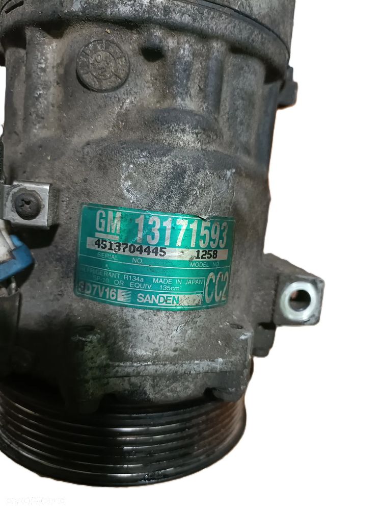 OPEL VECTRA C 02-08 1,9 CDTI sprężarka kompresor klimatyzacji 13171593 * - 7