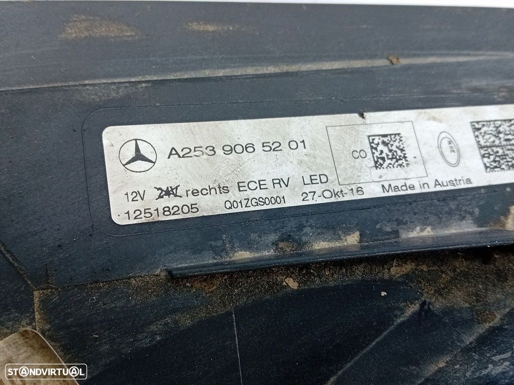 Ótica / farol direita MERCEDES-BENZ GLC (X253) - 5