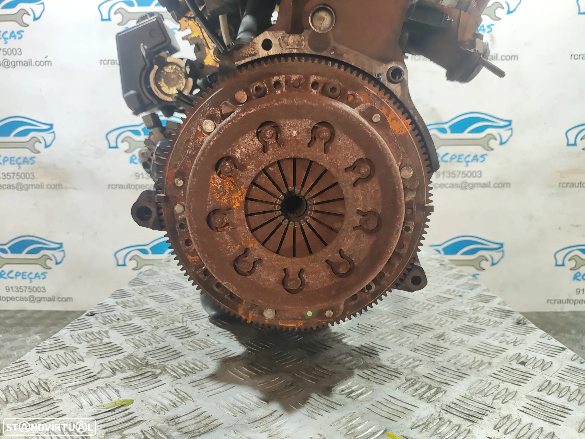 - Motor Completo PSA Peugeot Citroen 1.9D 69cv 8v WJY Injeção Delphi - 7