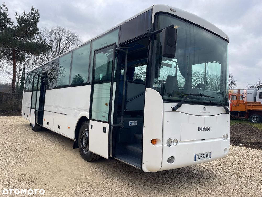 MAN A 51 SCOLER 3 KLIMA WEBASTO STAN BDB WOJSKO - 11