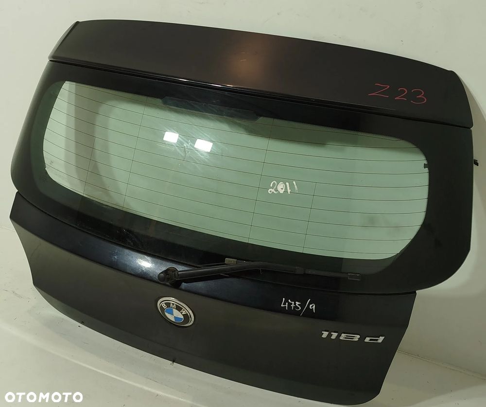 klapa bagażnika tylna BMW 1 E81 E82 E87 E88 475/9 - 2
