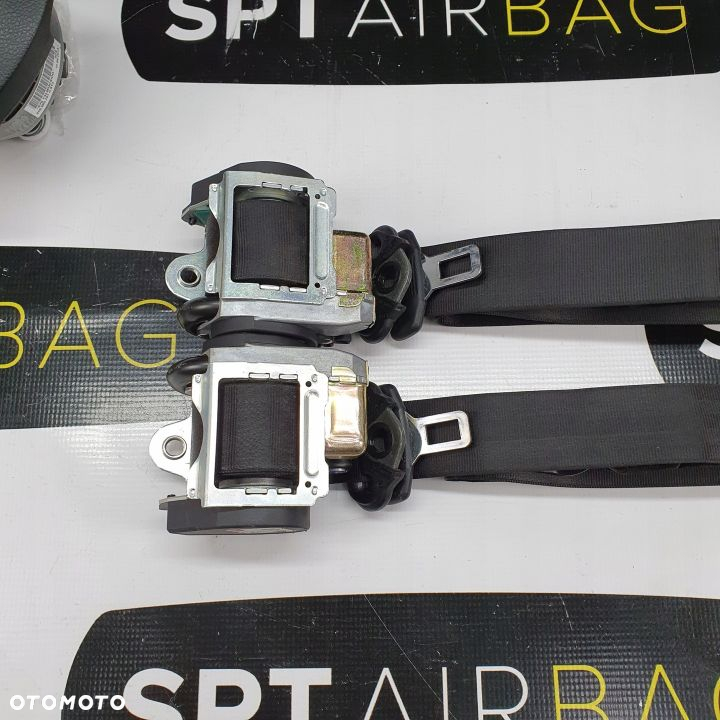 VW GOLF VI 6 DESKA ROZDZIELCZA KONSOLA KOKPIT PULPIT PODUSZKI AIRBAG AIR BAG PASY KIT SET - 8
