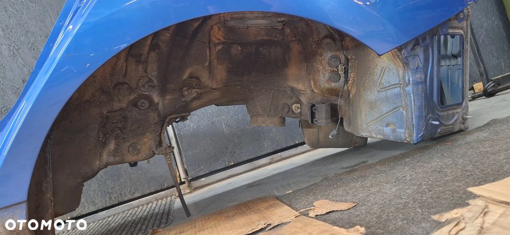 BMW 1 F20 PRZEDLIFT ĆWIARTKA LEWA TYLNA BŁOTNIK LEWY TYŁ SŁUPEK POSZYCIE NADKOLE B45 ESTORIL BLUE NIEBIESKA - 8