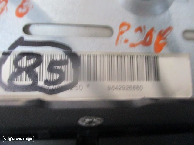 Kit Airbags 9642928880  96441166ZR  600237000  9644903280  96361057XX  96361056XX    PEUGEOT 206 2002 1.4I 75CV 3P CINZA SEM TABLIER - 4