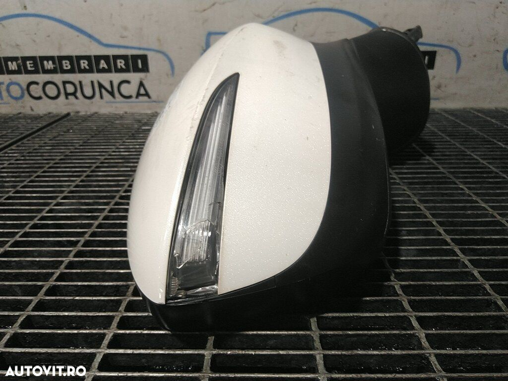 Oglinda dreapta Mazda CX - 3 2015 - 2018 4 Usi Alb (1276) Rabatabile RABATABILA - 2