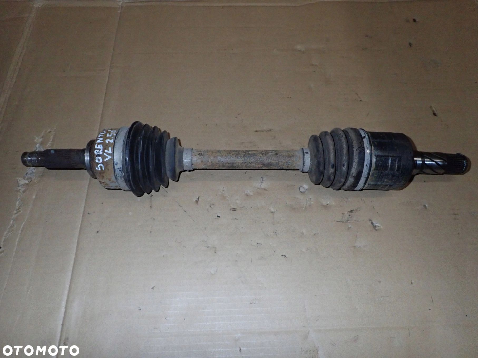 KIA SORENTO 02-07 2.5 DIESEL PÓŁOŚ PRZEDNIA LEWA - 1