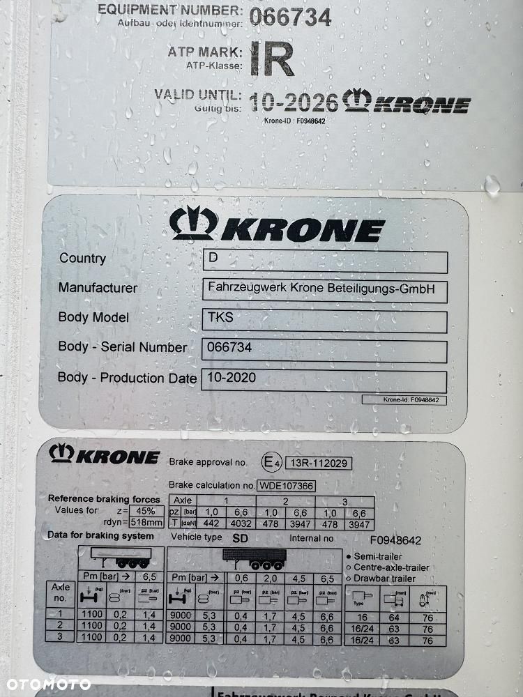 Krone CARRIER 1550 , Doppelstock , drukarka , RED EDITION - 27