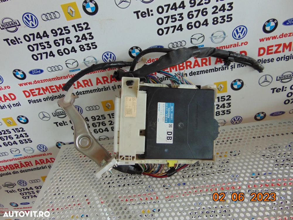 Modul BCM Toyota Yaris 2011-2019 modul ecu control yaris 3 dezmembrez - 1