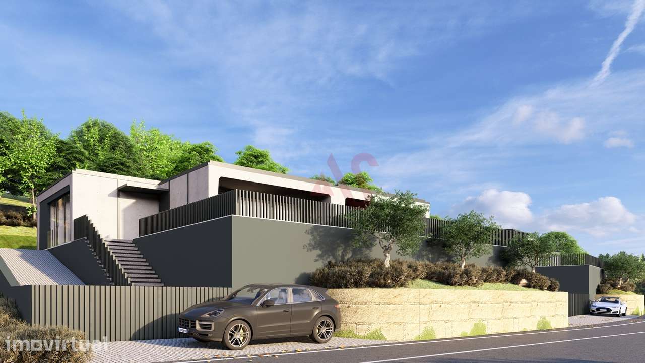 Moradia Térrea T3 com Piscina | Nova | Leitões, Guimarães - Grande imagem: 3/38