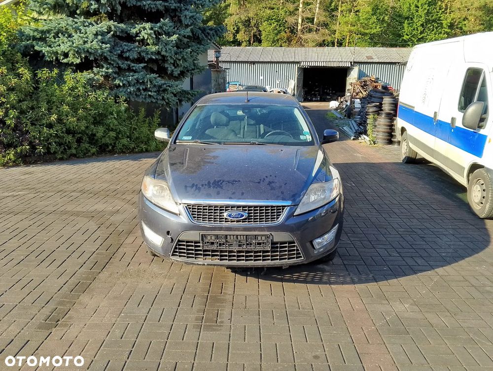 KOMPLETNY PRZÓD Ford Mondeo mk4 Przed Lift (07-10r.) C6 - Sea Grey (Metallic) kolor lakier MASKA LAMPA prawa lewa ZDERZAK BŁOTNIK GRILL ATRAPA PAS PRZEDNI WZMOCNIENIE CZOŁOWE CHŁODNICA HALOGEN do założenia bez malowania - 1
