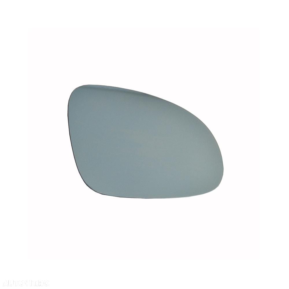 Geam oglinda VW Passat B5/B6 2003-2010, Golf 5 , Golf 5 Plus, Golf 6, Golf 6 Plus, Jetta 2005-2010 , Sharan 2004-2010, Eos, Skoda Superb 2006-06.2008, Seat Alhambra 2004-2010; partea Dreapta Incalzita culo - 1