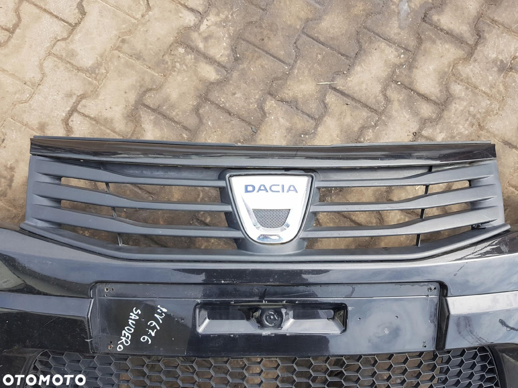 Dacia Sandero I 08-12r ZDERZAK PRZÓD GRILL NV676 - 7