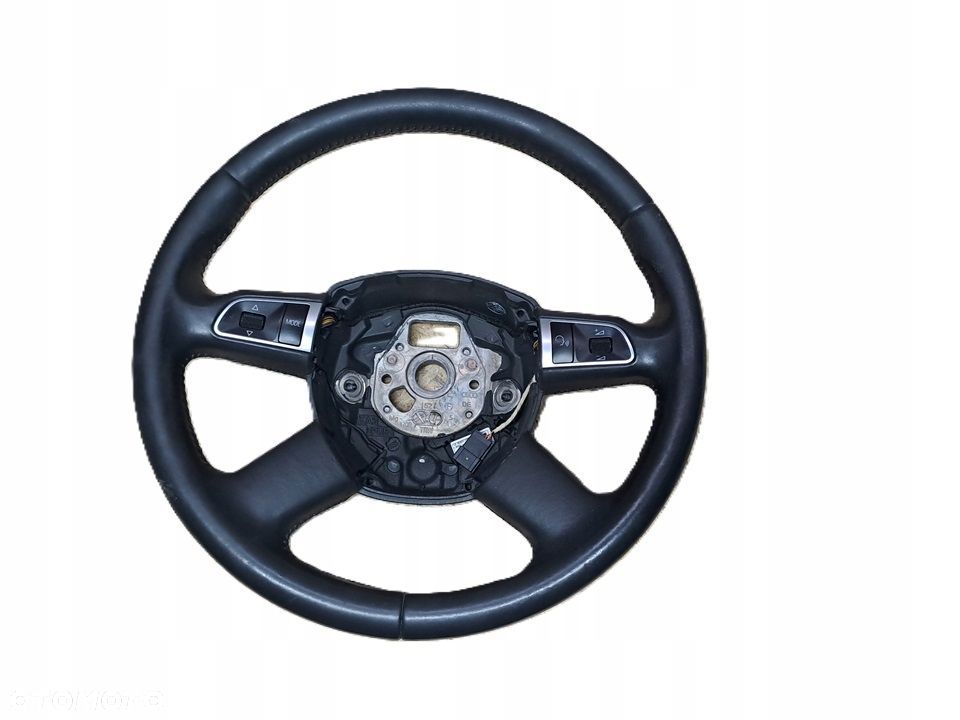 audi a4 b8 a5 8t kierownica skóra multifunkcja - 1
