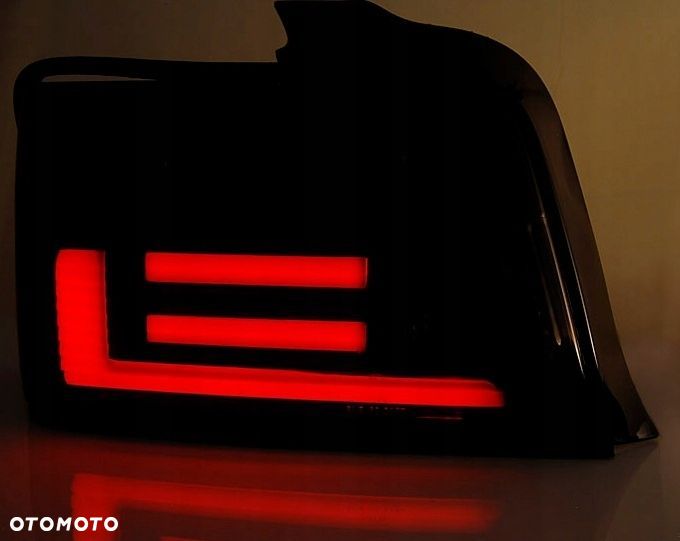 lampy tyl ne kpl led bar neon tuning black smoke bmw 3 e36 sedan 1990-1999 - 4