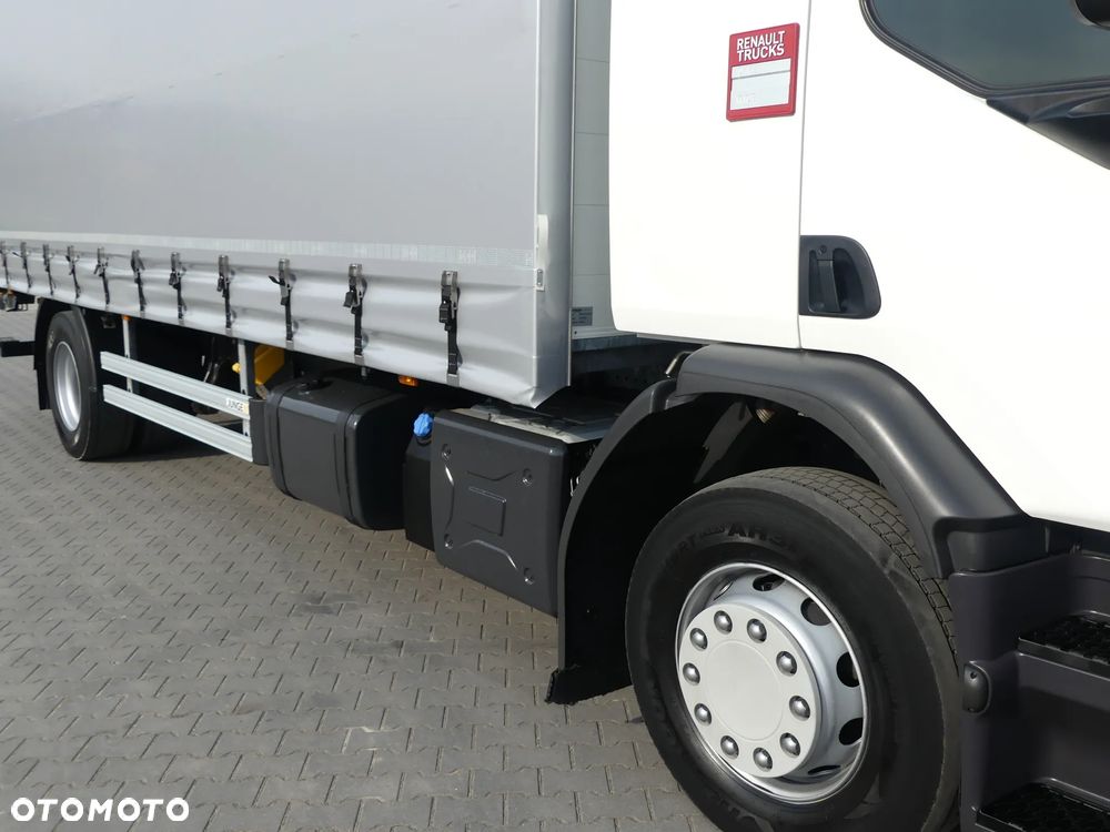 Renault D18 280 / FIRANKA + WINDA / EURO 6 / NISKI PRZEBIEG / - 12