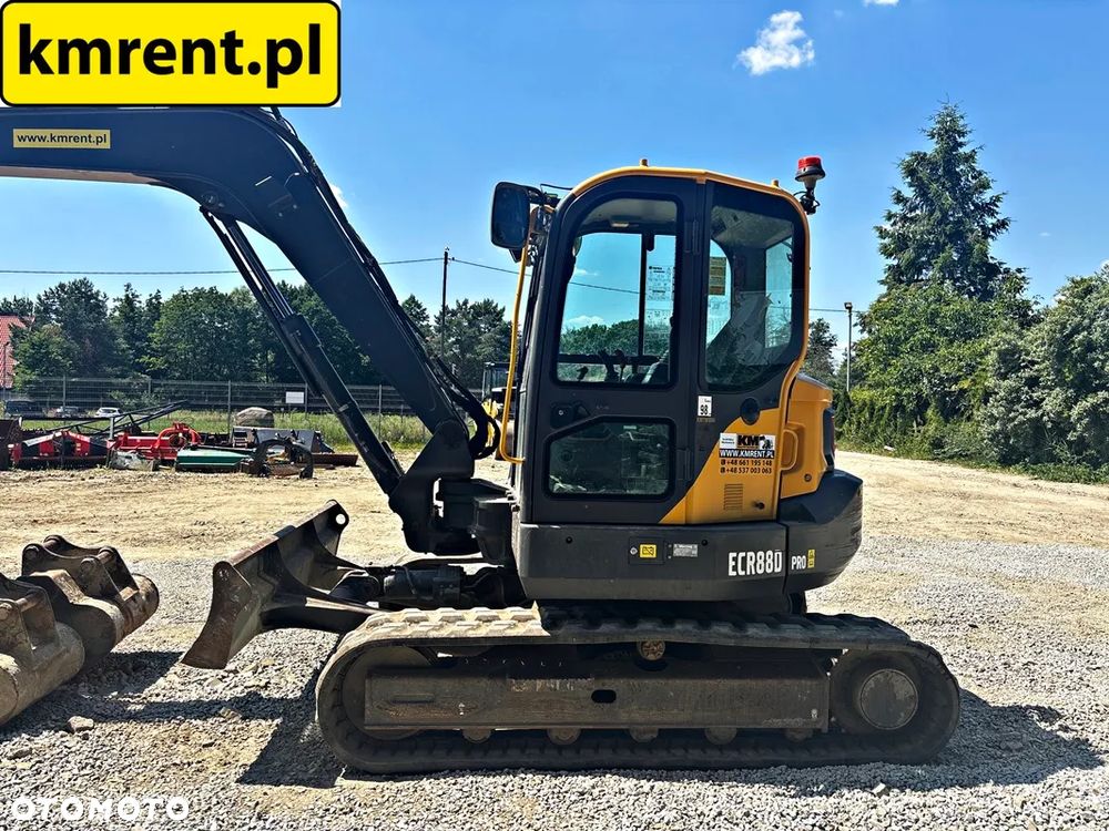Volvo ECR 88 D KOPARKA GĄSIENICOWA 2020R. | JCB 8080, 8085 ,85 CAT 308 307, KOMATSU PC 88, MECALAC 8 MCR  YANMAR VIO BOBCAT 80 - 20