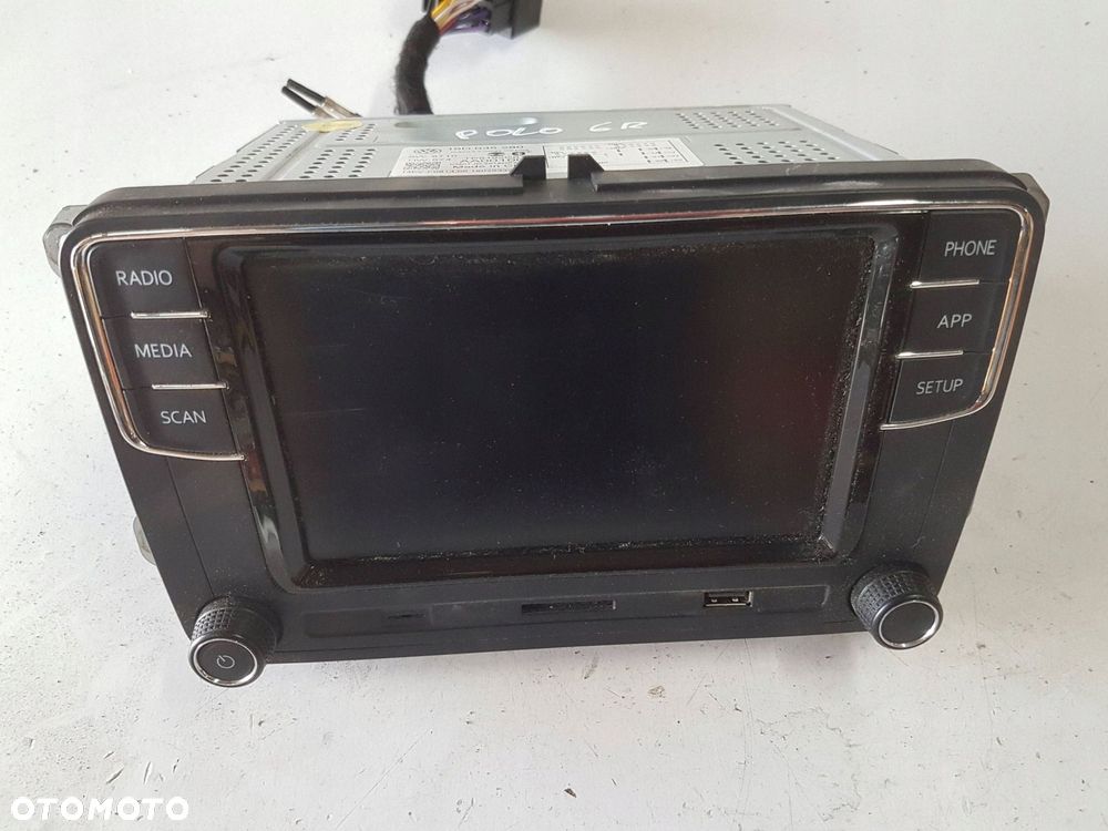 VW POLO V 6R 6C LIFT 14-17r RADIO 19D035280 - 3