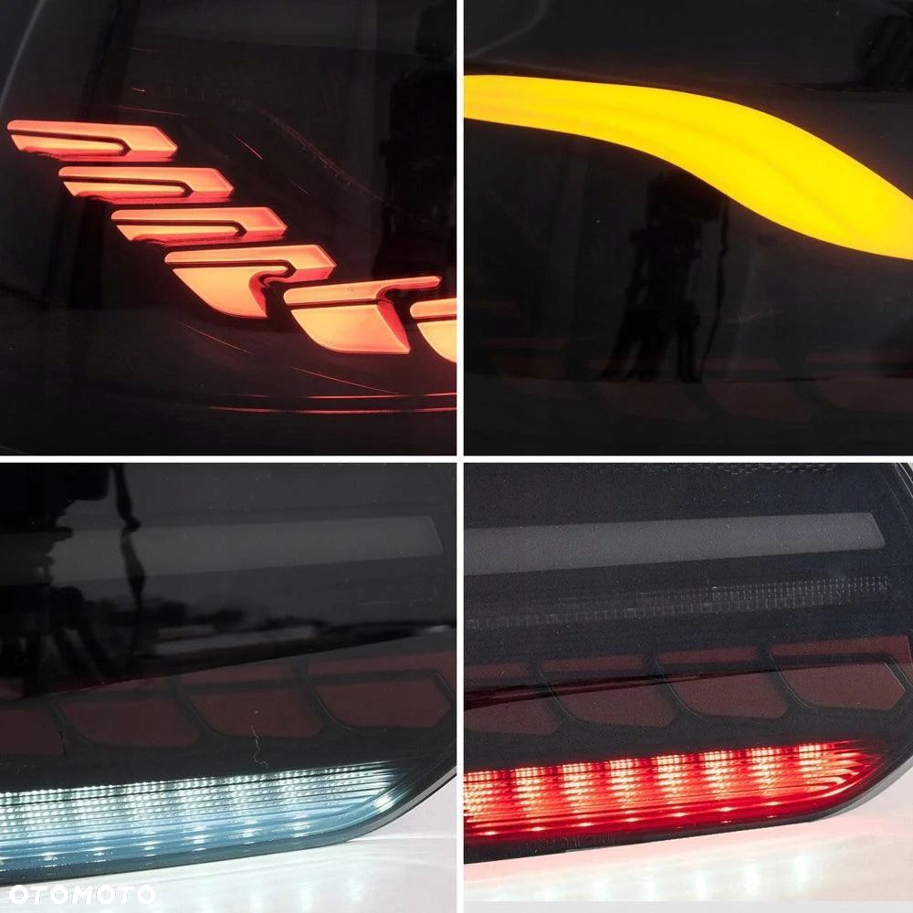 Lampy tylne kpl Vland Full Led Oled GTS Tuning Black VW Golf VI 6 5k0 2008- - 10