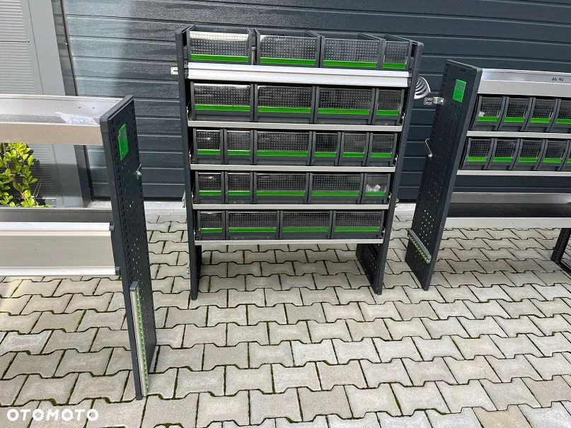 szafka regał zabudowa BOTT szer102/32/dł112cm stan bdb sortimo - 6