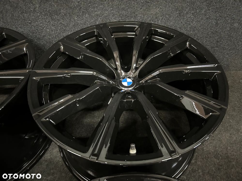 Alufelgi BMW X5 G05, X6 G06, X3 G01 20 cali 5x120 4szt. Czarne z czujnikami! - 11