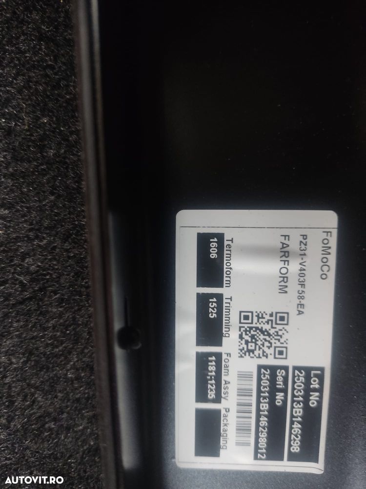 Cabină dublă Ford Transit 2023-2025, scaune spate, partiție, podea - 7