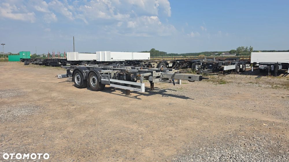 Gniotpol 31.000zł netto TANDEM BDF GÓRNY ZACZEP RAMA OCYNK  7.45-7.80M 2019 ROK DHL DACHSER DPD OPONY 385/55R22.5 ST.IDEALNY MOŻLIWOŚĆ TRANSPORTU - 1