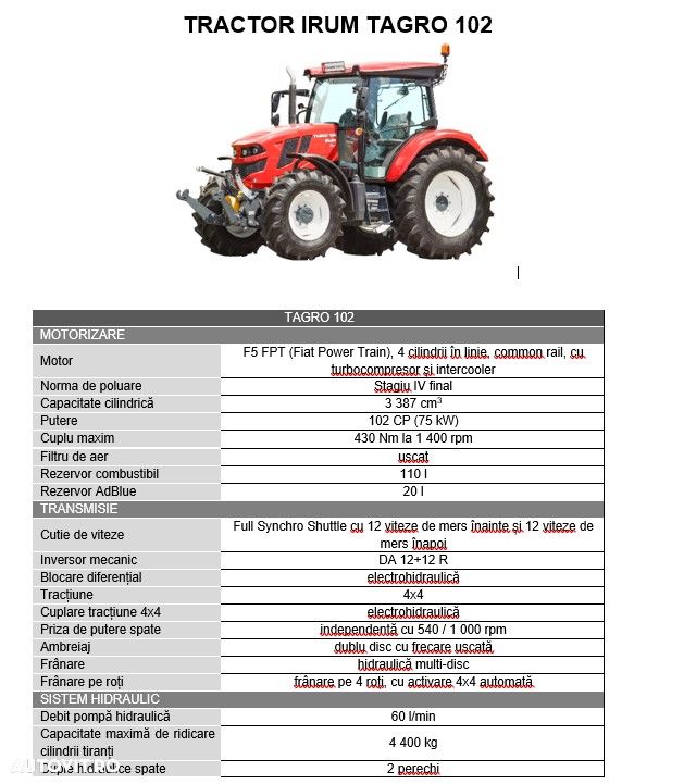 IRUM TAGRO 102 - 8