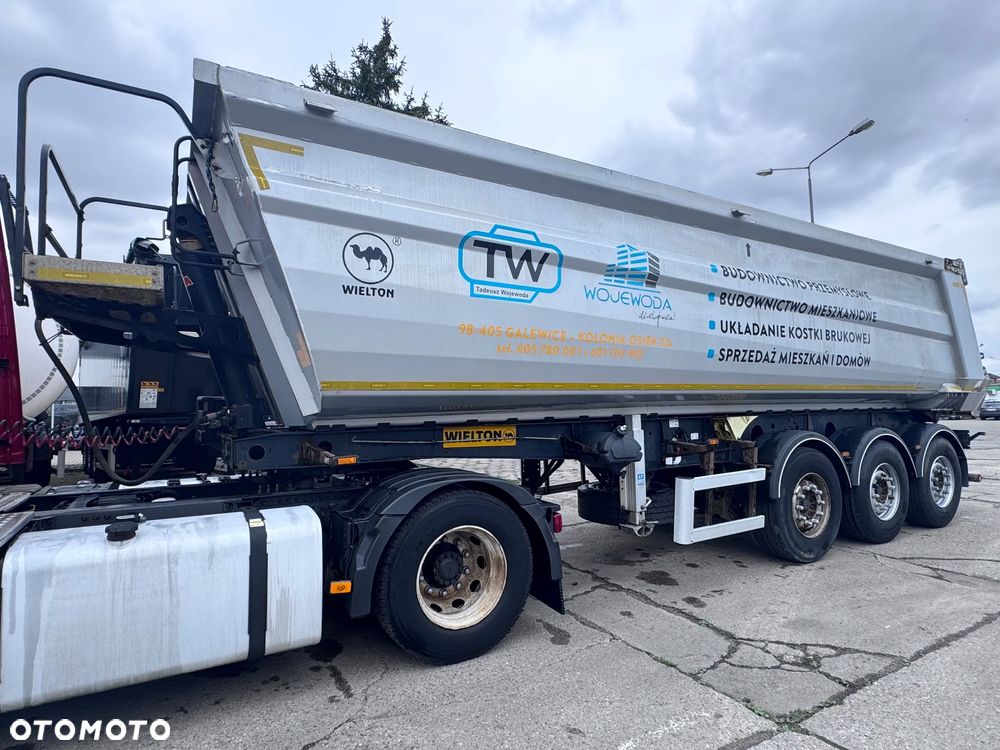 Wielton NW-3 33m3 os mercedes tarcza nie Bodex Mega Janmil - 8