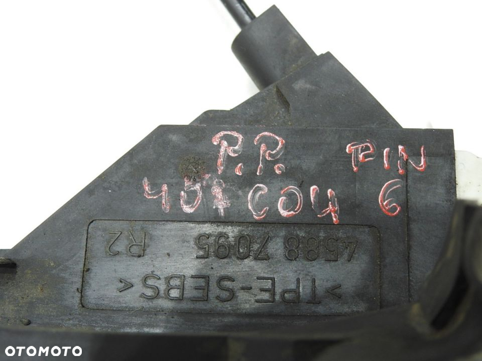ZAMEK DRZWI PRAWY 6 PIN PEUGEOT 407 COUPE - 9