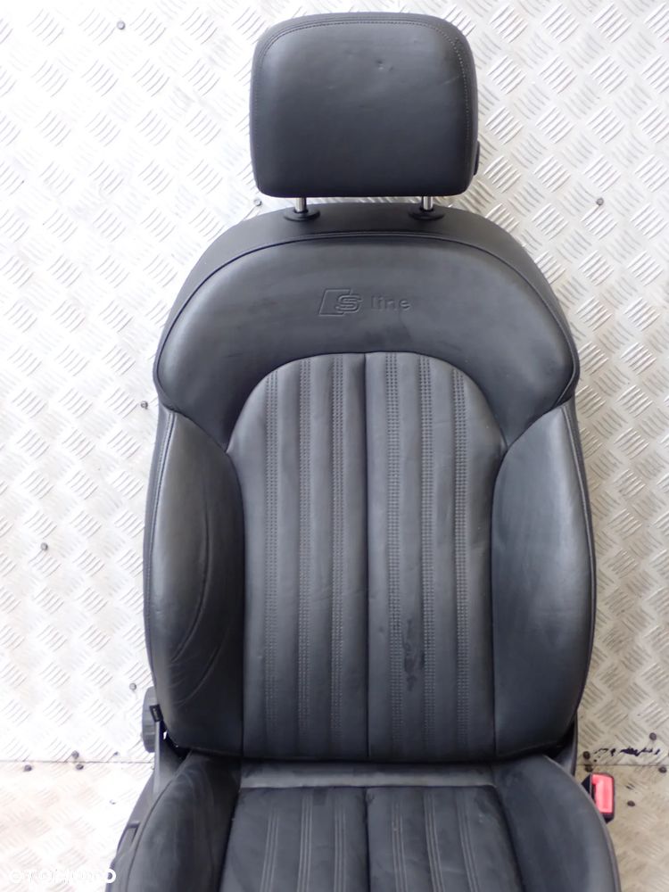 FOTELE PRZEDNIE AUDI A6 C7 S-LINE SKÓRA KOMPLET - 11