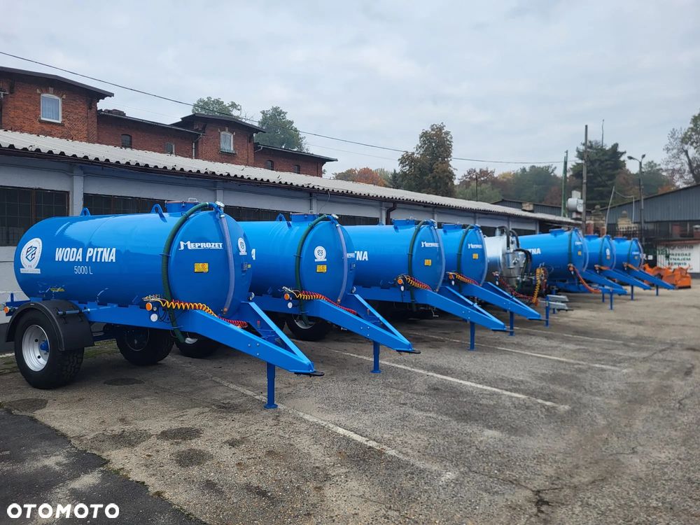 Inny MEPROZET PW 1/5 5000 litrów wóz cysterna do wody pitnej atest PZH realizujemy OLiOC - 11