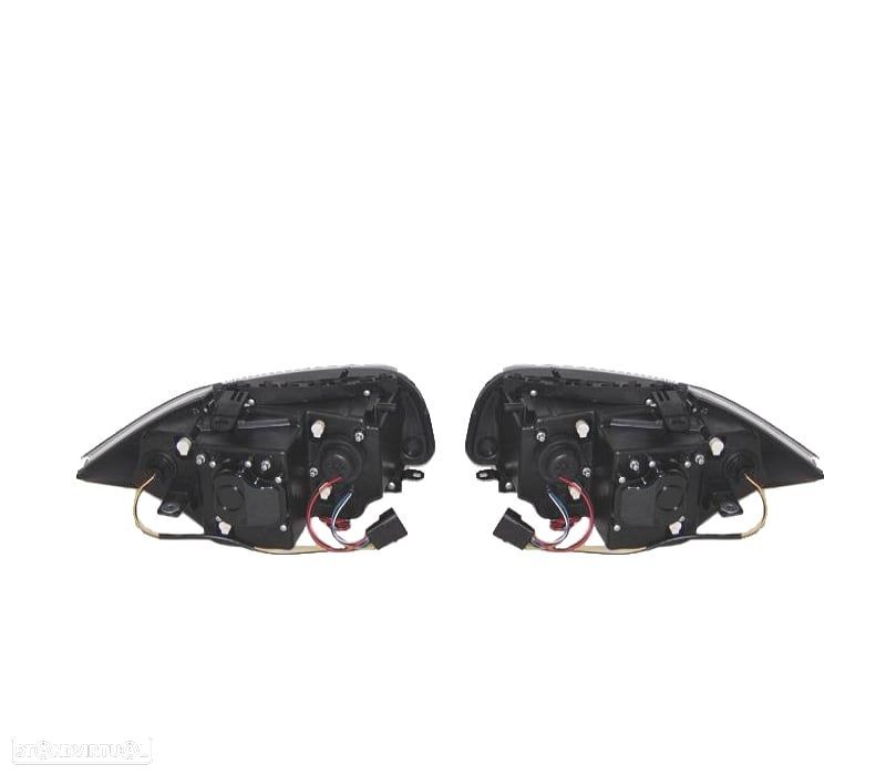 FARÓIS BMW E81 E87 E82 E88 ANGEL EYES FUNDO PRETO - 2