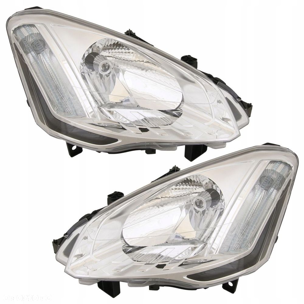 Reflektor Lampa Citroen Berlingo 2012-2017 Peugeot Partner 2015-2017 Lift - 1