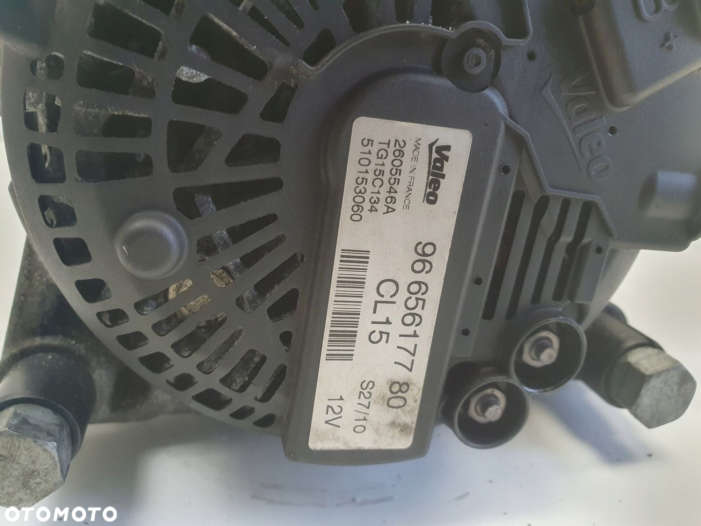 Citroen Berlingo II 1.6 HDI ALTERNATOR valeo 9665617780 - 2